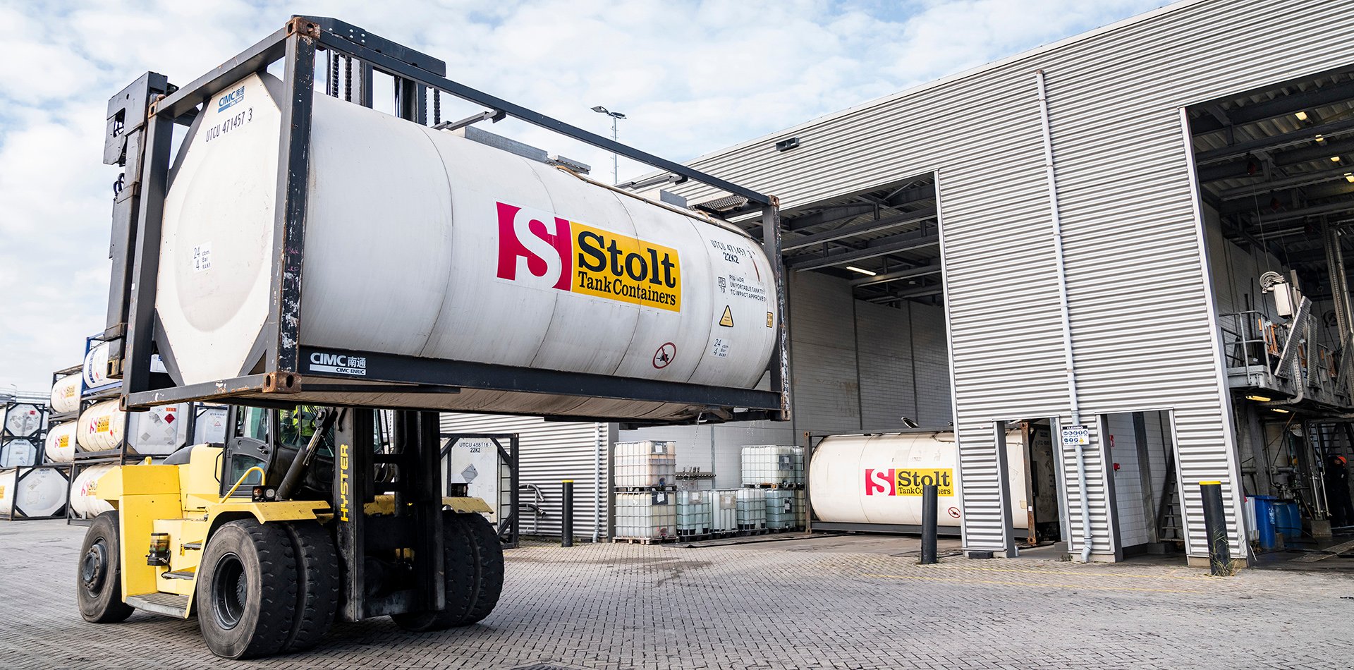 Global depot network of Stolt Tank Containers