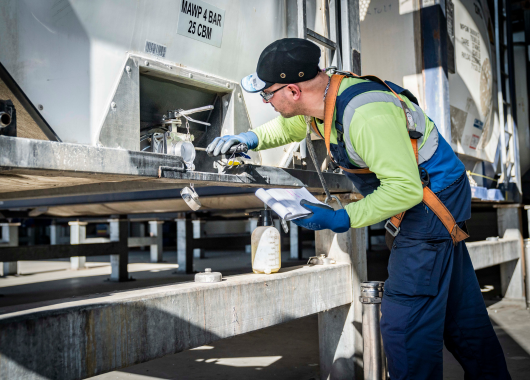 ISO tank inspection